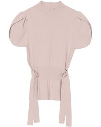 3.1 Phillip Lim - T-Shirt mit Stehkragen - Lyst