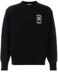 KENZO - Emblem Crewneck Jumper - Lyst