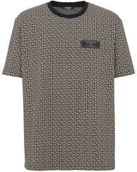 Balmain - Monogram Crew Camiseta - Lyst
