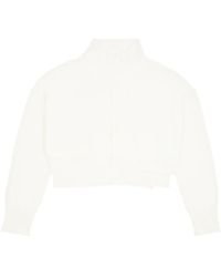 MM6 by Maison Martin Margiela - カットアウト ハイネック セーター - Lyst
