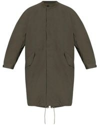 Givenchy - Logo-print Parka Coat - Lyst