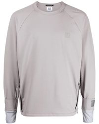 C.P. Company - Metropolis Series Sweatshirt mit rundem Ausschnitt - Lyst