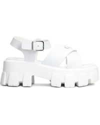 Marc Ellis - Logo-Plaque Sandals - Lyst