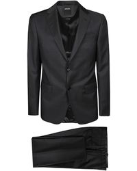 ZEGNA - Wollen Pak Met Twee Knopen - Lyst