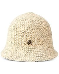 Maison Michel - Pablo Logo-Plaque Hat - Lyst