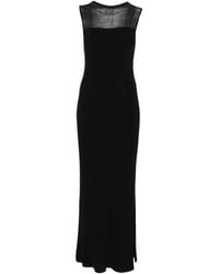 Bompard - Geribbelde Maxi-Jurk - Lyst