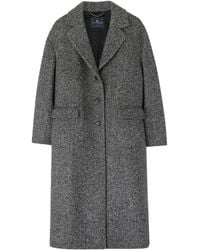 Ermanno Scervino - ヘリンボーン コート - Lyst