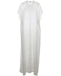 Valentino Garavani - Sheer Silk-Organza Maxi Dress - Lyst