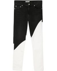Undercover - Colour-Blocked Skinny Jeans - Lyst