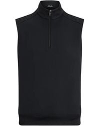 Ralph Lauren - Half-Zip Sleeveless Vest - Lyst