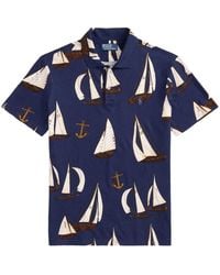 Polo Ralph Lauren - Sailboat-Print Polo Shirt - Lyst
