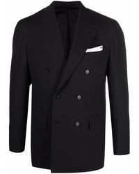 Kiton Suit Jacket in Natural for Men | Lyst