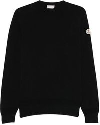 Moncler - Crew Neck Knit Jumper - Lyst