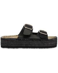 Love Moschino - Buckled Espadrilles - Lyst