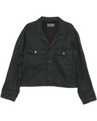 Lemaire - Cotton Shirt Jacket - Lyst