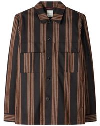Paul Smith - Vertical-Stripe Chest-Pockets Shirt - Lyst