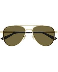 Gucci - Pilot-Frame Sunglasses - Lyst