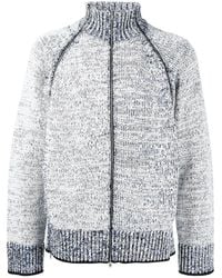 3.1 Phillip Lim - Marled Zip-Up Cardigan - Lyst
