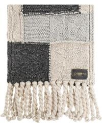 Ganni - Sciarpa Con Frange - Lyst