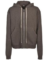 Rick Owens - Knitted Zip-Up Hoodie - Lyst