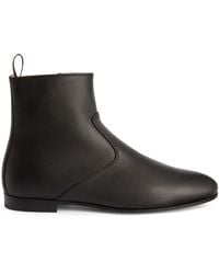Giuseppe Zanotti - Ron Leather Ankle Boots - Lyst