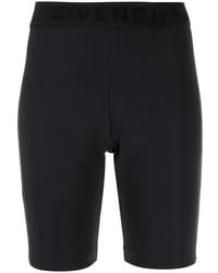 Givenchy - Logo-Waistband Biker Shorts - Lyst