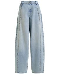 Essentiel Antwerp - Rhinestone-Embellished Jeans - Lyst
