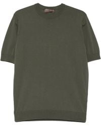 FILIPPO DE LAURENTIIS - Crew Neck Short Sleeve T-Shirt - Lyst