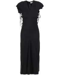 Tela - Tie-Detail Maxi Dress - Lyst