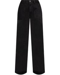 A.P.C. - Jeans Seaside Con Gamba Ampia-Donna - Lyst