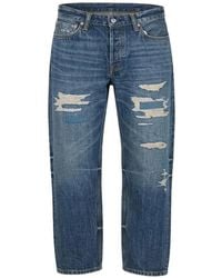 Evisu - Jean Boro Daicock À Design Patchwork - Lyst