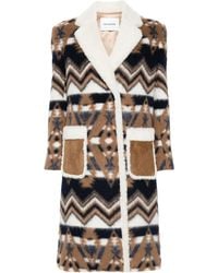 Ava Adore - Aztec-Pattern Coat - Lyst