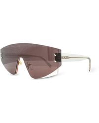 MCM - Shield-Frame Sunglasses - Lyst