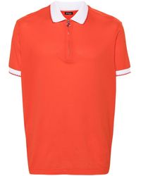 Kiton - Piqué-weave Polo Shirt - Lyst