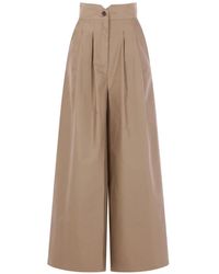 Dusan - Pleated Wide-Leg Trousers - Lyst