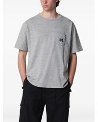 Needles - Butterfly-Embroidered Pocket T-Shirt - Lyst