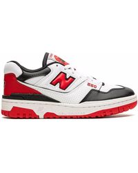 New Balance - 550 "white/red/black" Sneakers - Lyst