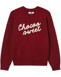 Chocoolate - Felpa Girocollo Con Logo Ricamato - Lyst