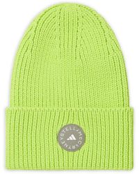 adidas - Logo-Patch Beanie Hat - Lyst