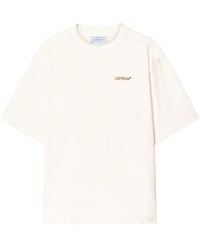 Off-White c/o Virgil Abloh - Tape Arrow" Logo T-Shirt - Lyst