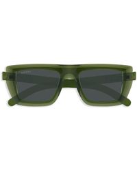 Gucci - Transparent Square Sunglasses - Lyst