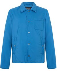 Herno - Button-Up Collared Jacket - Lyst