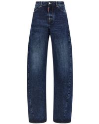 DSquared² - Loose Twst Twisted-Seam Jeans - Lyst