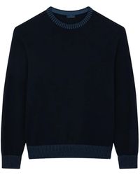 Paul & Shark - Crew-Neck Wool Sweater - Lyst