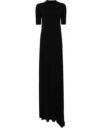 PROTOTYPES - Draped-Detail Short-Sleeve Maxi Dress - Lyst