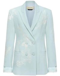 Hellessy - Bruce Floral-Embroidered Blazer - Lyst