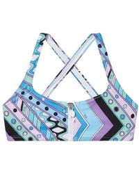 PUCCI - Top de bikini con estampado Vivara - Lyst