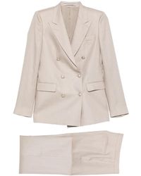 Tagliatore - Double-Breasted Tailored Blazer - Lyst