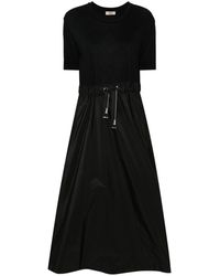 Herno - Panelled T-shirt Dress - Lyst
