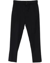 Canali - Impeccabile Wollen Broek Met Ceintuur - Lyst